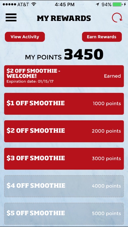 Smoothie King Rewards
