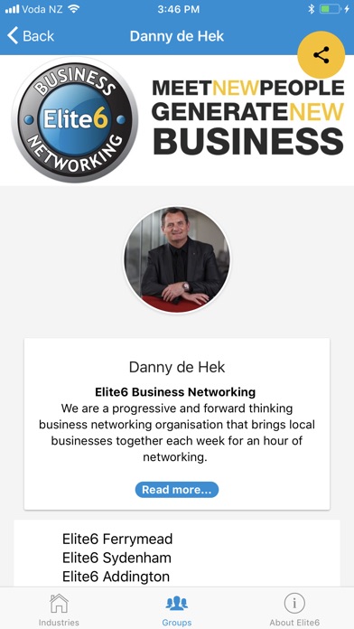 Elite6 Business Networking screenshot 3