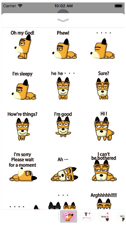 TF-Dog Animation 8 Stickers screenshot-3