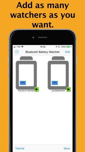 Bluetooth Battery Watcher