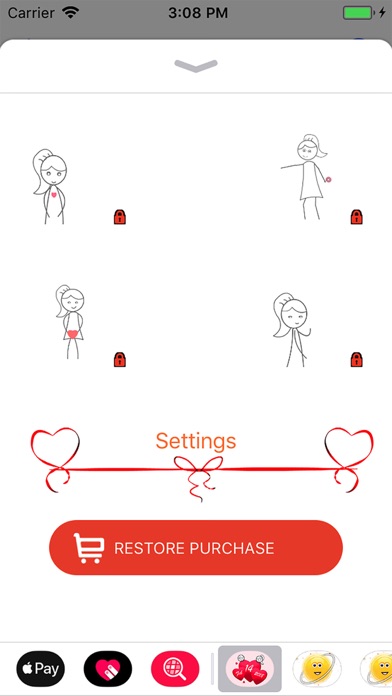 Love Stickers - Animated Gif screenshot 3
