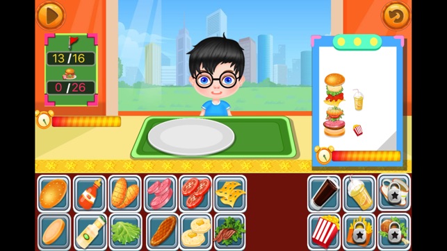 Hamburger Cooking Food Shop(圖3)-速報App