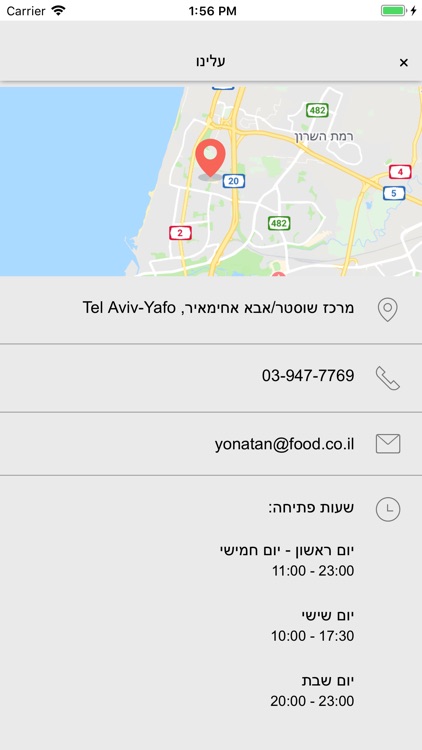 שיפודי ציפורה ת״א screenshot-4