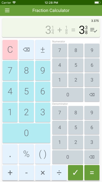 Fraction Calculator & Solution screenshot-6