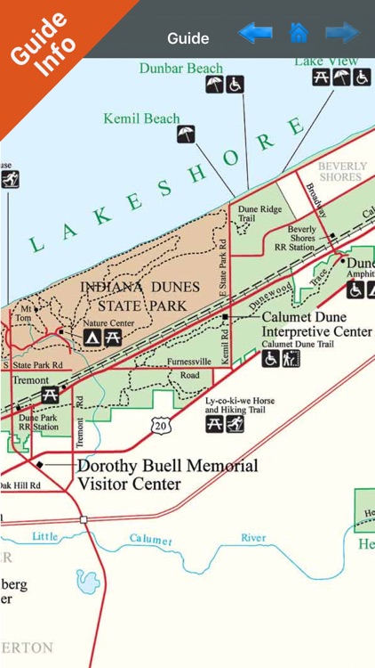 Indiana Dunes National Park - GPS Map Navigator screenshot-3