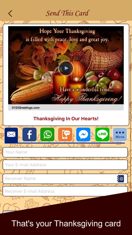 Thanksgiving Cards & Wishes