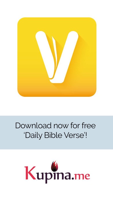 How to cancel & delete Daily Bible Verse by Kupina from iphone & ipad 1