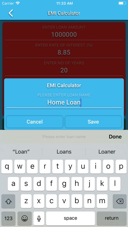 EMI Calc App screenshot-4