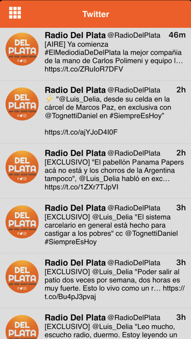 Radio Del Plata AM1030 screenshot 3