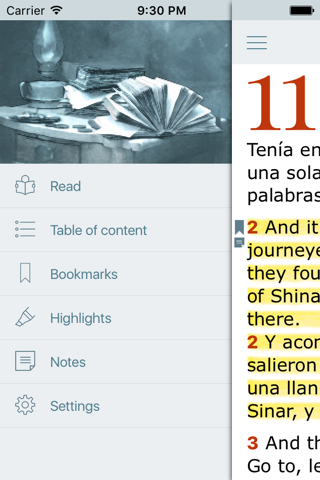 Spanish English Bible - Biblia screenshot 3