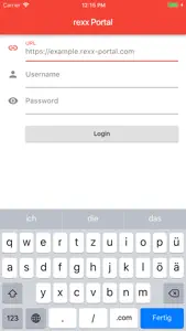 rexx portal App screenshot #1 for iPhone