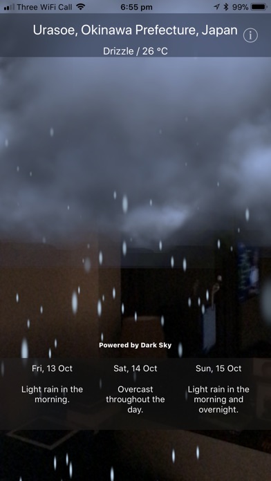 AR Weather App screenshot 2