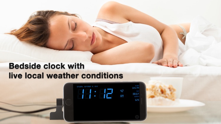 Alarm Clock Weather & Time Pro