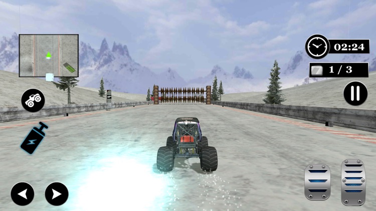 Off Road Snow Stunt Drive screenshot-4