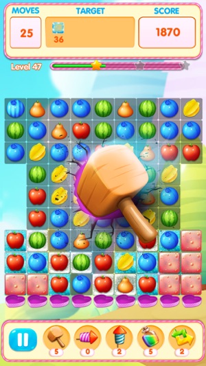 Fruit Crush Land: Match 3 Game(圖3)-速報App