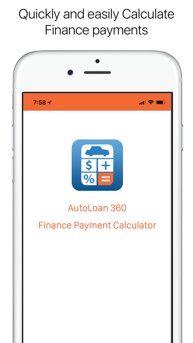 Screenshot #1 pour Auto Loan Calculator 360