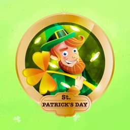 Saint Patrick Wishes Stickers