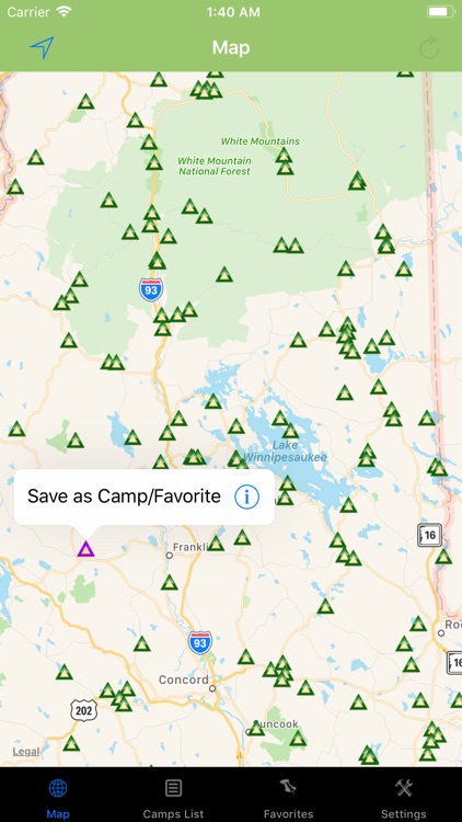New Hampshire – Camping & RV's screenshot-3