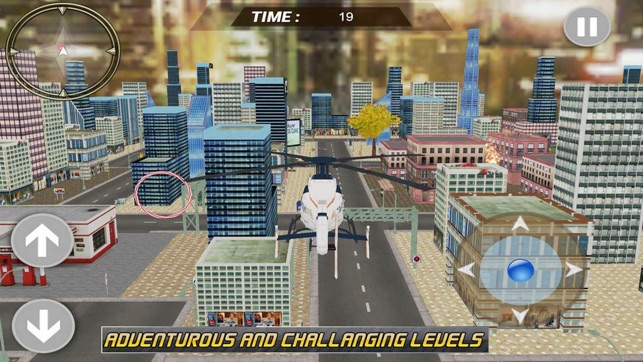 Police Helicop City Fly(圖1)-速報App