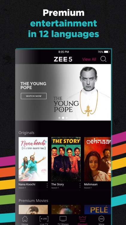 ZEE5 - Shows Live TV & Movies screenshot-4