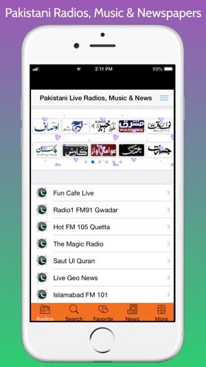 Pakistani Radios, Music & News(圖1)-速報App