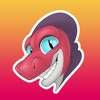 Jack Lizard Stickers for iMessage Extended Pack