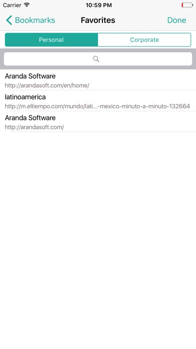 Aranda Secure Web Browser screenshot 4