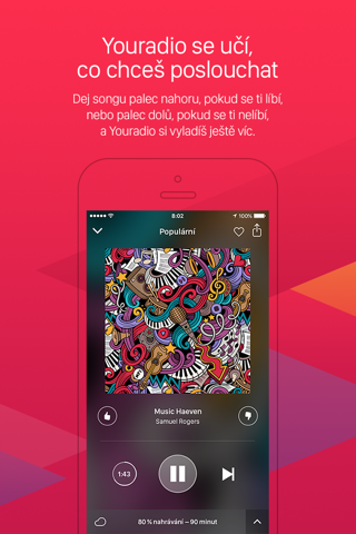 Youradio - náhled