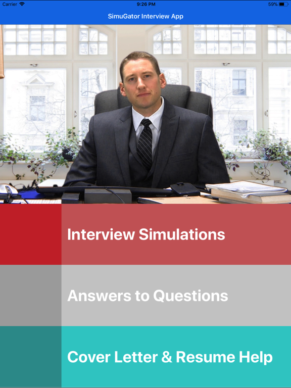 Job Interview Questions App by SimuGator screenshot