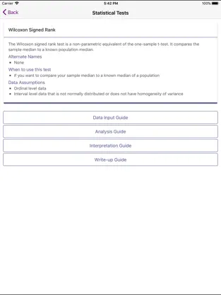 Imágen 4 StatsGuru for SPSS iphone