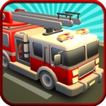 911 Fire Brigade Truck Driving