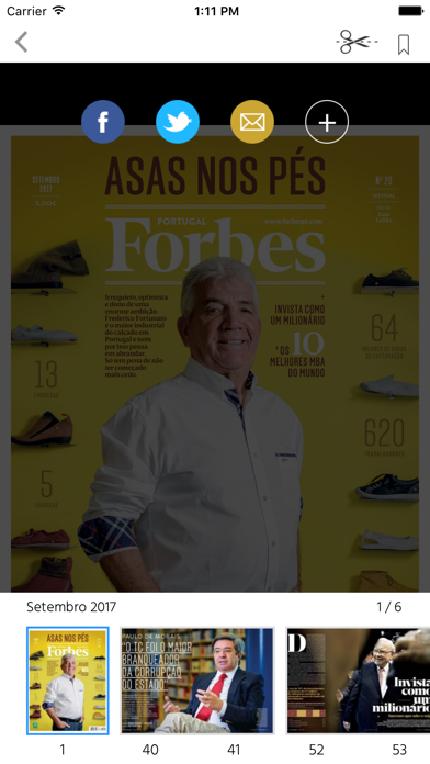 Forbes Portugal screenshot 2