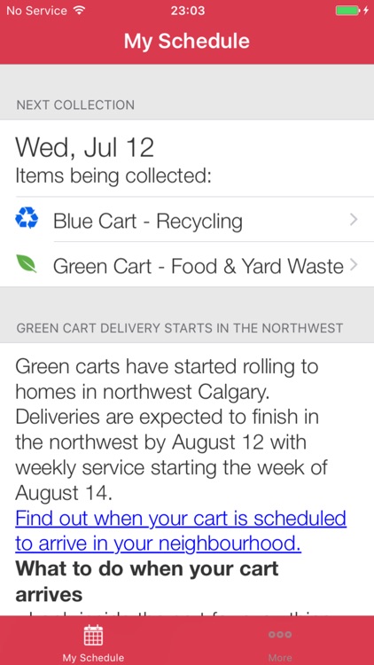 Calgary Garbage Day