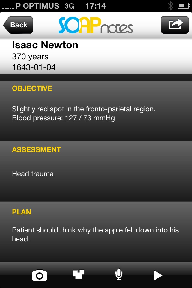 SOAP Clinical Notes screenshot 3