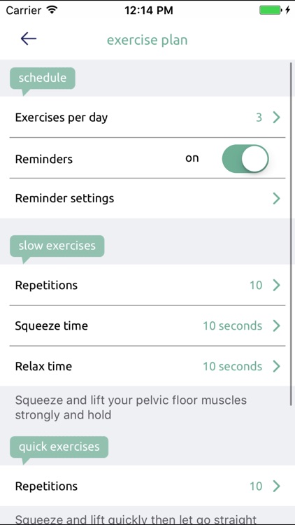 Squeezy NHS Pelvic Floor App
