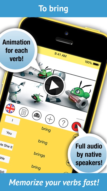 Learn English Verbs. LearnBots