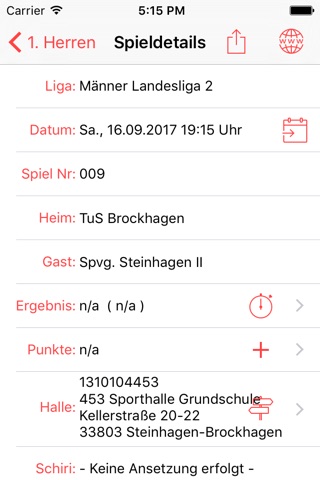 TuS Brockhagen Handball screenshot 3