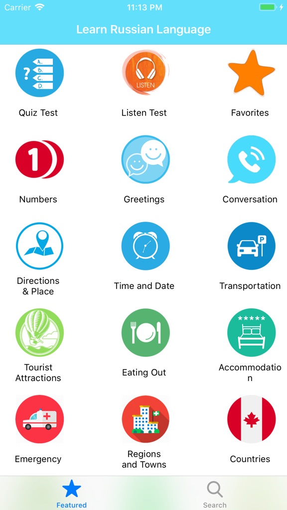 【图】Learn Russian Phrases Lite(截图1)