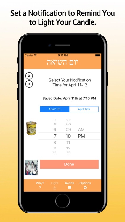 Yom HaShoah - Virtual Candle screenshot-3