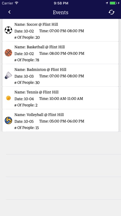 Pickup: Schedule Games screenshot 3