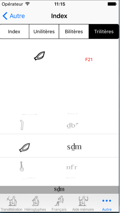 Dict Hiéroglyphes "Aaou" Dict Hiéroglyphes "Aaou"