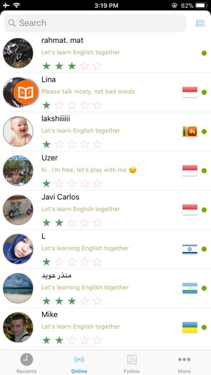 Chat to learn English