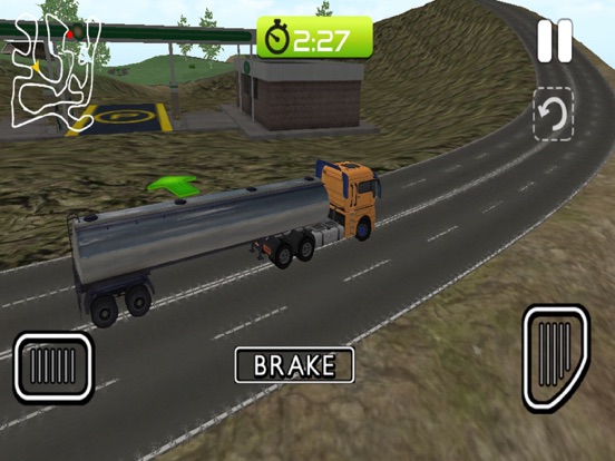 Uphill Oil Cargo Transport screenshot 4