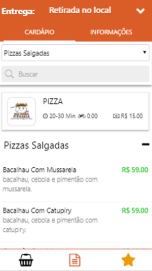 Pizzaria Água na Boca