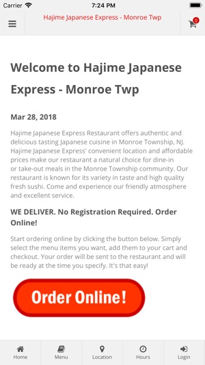 Hajime Japanese Express