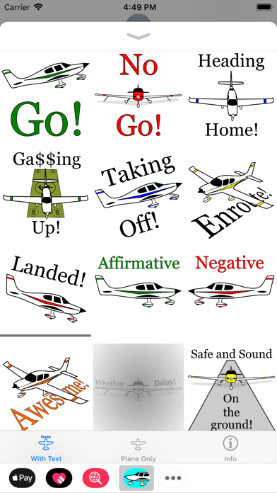 Cirrus SR22 Sticker App screenshot 2