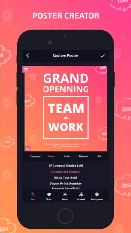 Game screenshot Poster Creator - Banner Maker hack