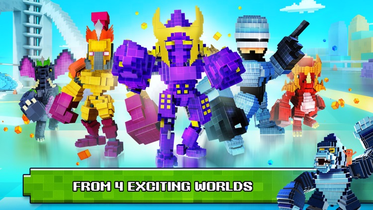 Super Pixel Heroes screenshot-4