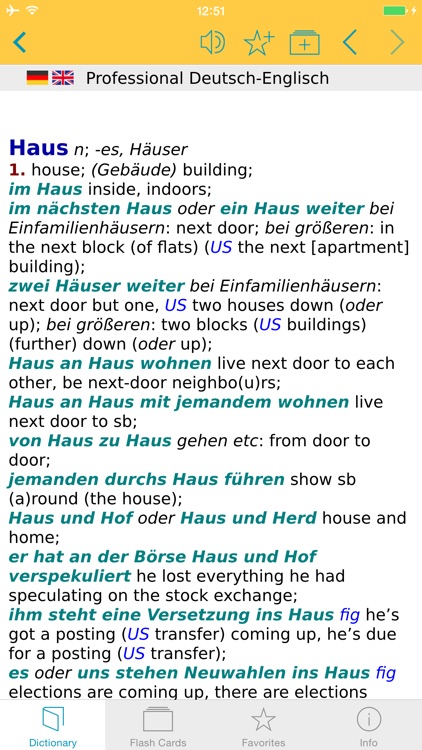 German English XL Dictionary screenshot-0