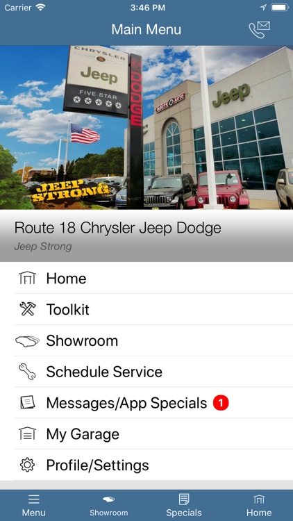 Route 18 Chrysler Jeep Dodge screenshot-3